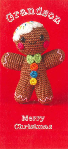 Picture of GRANDSON CHRISTMAS GIFT CARD